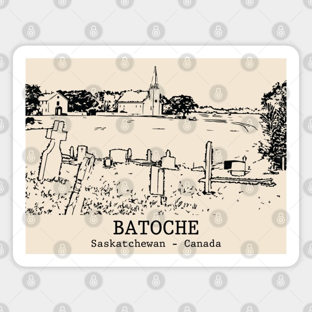 Batoche - Saskatchewan Magnet by Lakeric